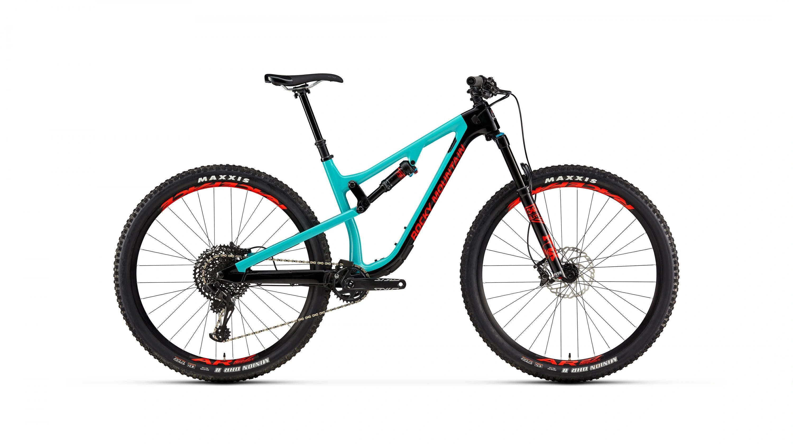 Rayo Montaña Rocky Mountain Instinct Carbon 50 – Éxito y estilo en azul y negro, talla grande.